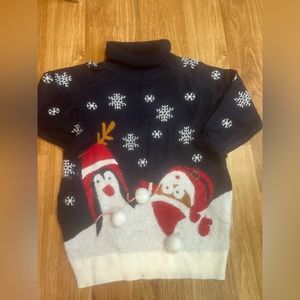 Oversized Christmas Sweater Dress w/ pockets. Size 3x.